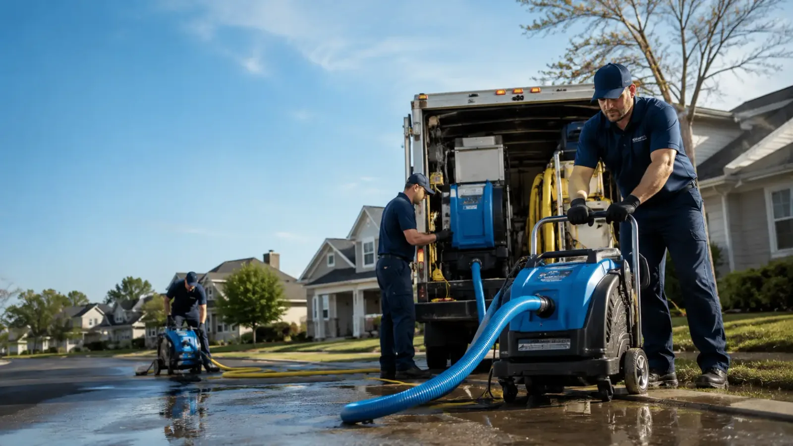 Flood Damage Cleanup in Bentley, LA